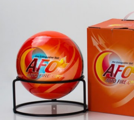 Fire ball extinguisher by Natfire Company Kenya for fast automatic fire suppression.