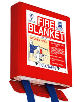 Fire blanket supplied by Natfire Company Kenya for home and office fire safety.