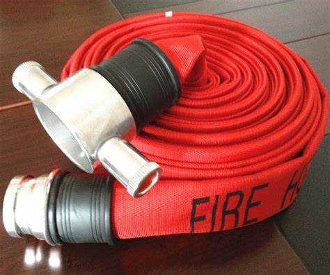 Durable fire hose pipes from Natfire Company Kenya including canvas and Duraline types.